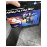 JAJALE 1200 GPH Submersible Water Pump Ultra Quiet for Pond,Aquarium,Fish Tank,Fountain,Hydroponics