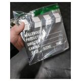 Rhode Island Novelty 7 Inch x 8 Inch Hollywood Movie Clapboard, One Per Order