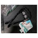 VOYOR Neck Massager Shiatsu Deep Tissue Dual Trigger Point Shoulder Massager for Pain Relief, Ergonomic Handle Design, Lightweight & Portable MS110