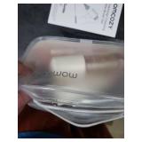 Momcozy Bottle Brush Kit, Innovative Push-Press Design for Better Cleaning - Baby Bottle Cleaner Brush for Baby Bottle, Breast Pumps, Nipples, and More - Can Generate Foam for Better Cleaning, Pink