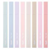 Mr. Pen- Aesthetic Highlighters, 8 Pcs, Chisel Tip, Muted Pastel Color, No Bleed Bible Highlighter Pastel, Highlighters Assorted Colors, Highlighter Set