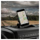 Voodonala for Jeep JK Phone Holder Mount with Storage Tray Central Dashboard Phone Mount with Storage Bin Fit for 2011-2018 Jeep Wrangler JK JKU Interior Accessories Matt Black