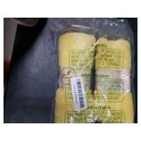 Pidada Hand Towels Set of 2 100% Cotton Absorbent Soft Towel for Bathroom 13.8 x 29.5 Inch (Yellow)