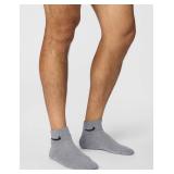 Nike Unisex Everyday Cushioned Training Ankle Socks (3 Pairs), Multi-Color, X-Large