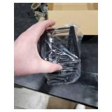 Cisily Black Sponge Holder for Kitchen Sink, Sink Caddy Organizer with High Brush Holder, Kitchen Countertop Organizers and Storage Essentials, Rustproof 304 Stainless Steel, Soap Dispenser Organize