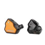 Linsoul 7Hz x Crinacle Zero:2 in Ear Monitor, Updated 10mm Dynamic Driver IEM, Wired Earbuds Earphones, Gaming Earbuds, with OFC IEM Cable for Musician (Without MIC, Orange)