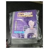 Washable Bed Pads 36 x 72 - 2 Pack, Grey, Waterproof Bed Pads for Incontinence, Bed Wetting Pads for Bed, Sofa, Floor, Resuable Underpads for Adults, Seniors, Pet