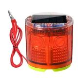 Electric Fence Idicator Light, Briidea Solar Fence Alarm with Light Transmission to 1/2 Mile, Ensure The Normal Operation of The Electronic Fence to Prevent The Invasion of Wild Animals, Red