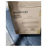 Evoloop Rapid Egg Cooker Electric 12 Eggs Capacity, Soft, Medium, Hard Boiled, Poached, Omelet Maker Egg Poacher & Vegetable Steamer, BPA Free Tray