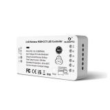GLEDOPTO ZigBee 3.0 RGBCCT LED Strip Controller Pro RGB Color and Warm White Cold White Light Mix PWM Dimming Smart Phone App Voice Control Work with Hub Bridge (ZigBee Hub Required)