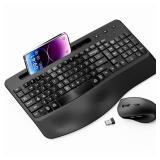 Moojay Wireless Keyboard and Mouse