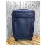 Retails for $320! Travelpro Crew Classic Lightweight Softside Expandable Checked Luggage, 8 Wheel Spinner Suitcase, TSA Lock, Men and Women, Checked Large 29-Inch, Patriot Blue