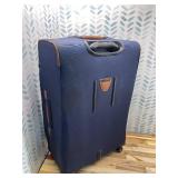 Retails for $320! Travelpro Crew Classic Lightweight Softside Expandable Checked Luggage, 8 Wheel Spinner Suitcase, TSA Lock, Men and Women, Checked Large 29-Inch, Patriot Blue