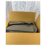 22 x 22 Inch Waterproof Outdoor Chair Cushions 22x22, Outdoor Cushions for Patio Furniture with Removable Cover, Outdoor Deep Seat Patio Cushion Set with Backrest for Sofa, Couch and Patio Chairs, Dar
