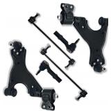 Retails for $125! 6pc Front Lower Control Arms Suspension Kit Fit for Buick 2008-2017 Enclave, for Chevrolet 2009-2017 Traverse, for GMC 2007-2016 Acadia, for Saturn 2007-2010 Outlook