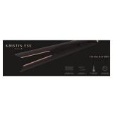 Kristin Ess 3-In-One Ceramic Flat Iron Hair Straightener for Straightening, Waving & Curling - 1 1/4"