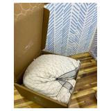 Retails for $145! Coop Home Goods Adjustable Latex Pillow Queen, with Talalay Latex & Microfiber Fill, Naturally Cooling, Eco-Friendly, Medium Firm Pillow for Back, Stomach or Side Sleepers