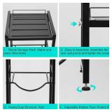 5 Gallon Water Bottle Pour and Store System, 3-Tier Jug Holder With Valve Dispenser, Detachable Bottle Holder With Storage Shelve Rack for Home Office Organization