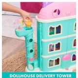 Gabby s Dollhouse, Purrfect Dollhouse with 15 Pieces including Toy Figures, Furniture, Accessories and Sounds, Kids Toys for Ages 3 and up