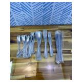 60 Piece Silverware Set Service for 12,Premium Stainless Steel Flatware Set,Mirror Polished Cutlery Utensil Sets,Durable Home Kitchen Eating Tableware Sets,Include Fork Knife Spoon,Dishwasher Safe