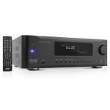 Retails for $309! Pyle 5.2 Ch. Hi-Fi Home Theater Stereo Receiver with Bluetooth, 4K UHD Support & MP3/USB/AM/FM Radio (1000W MAX)