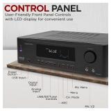 Retails for $309! Pyle 5.2 Ch. Hi-Fi Home Theater Stereo Receiver with Bluetooth, 4K UHD Support & MP3/USB/AM/FM Radio (1000W MAX)