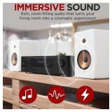 Retails for $309! Pyle 5.2 Ch. Hi-Fi Home Theater Stereo Receiver with Bluetooth, 4K UHD Support & MP3/USB/AM/FM Radio (1000W MAX)