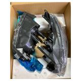 Retails for $106! Headlights Assembly for 2006 2007 2008 Toyota RAV4 Halogen Headlamp Replacement, High/Low Beam W/Bulbs, Driver & Passenger Side