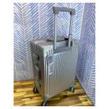 Retails for $110! HotWay Carry On Luggage with Aluminum Frame, 20 Inch PC Hard Shell Suitcase with Spinner Wheels and TSA Locks, Lightweight Luggage for Business Travel (22x14x9 Airline Approved)