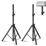 Pair of Speaker Tripod Stands Height Adjustable from 43.7