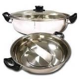 Sonya Simmer Cooking Hot Pot with Dual Sided Heated Divider, Electric Mongolian Hot Pot - Walmart.com