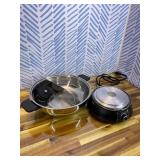 Sonya Simmer Cooking Hot Pot with Dual Sided Heated Divider, Electric Mongolian Hot Pot - Walmart.com