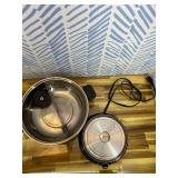 Sonya Simmer Cooking Hot Pot with Dual Sided Heated Divider, Electric Mongolian Hot Pot - Walmart.com
