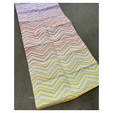 Lahome Waterproof Outdoor Rug 8x10, Reversible Outdoor Plastic Straw Rug for Patios, Outside RV Mat Carpet for Deck Porch Backyard Balcony Picnic Trailer (Orange/Purple, 6
