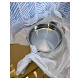 Cuisinart Tri-Ply Clad Stainless Steel 3-Piece Skillet Set, with Heat Surround