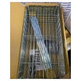 5-Tier Steel Wire Shelving System in Zinc (30 in. W x 60 in. H x 14 in. D)