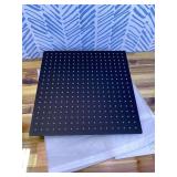 16 inch Matte Black Large Rain Shower Head - All Metal 304 Stainless Steel, Full Body Rainfall Shower with 324 Silicone Nozzles - Waterfall Bathroom Square Showerheads, Ceiling Mounted