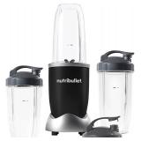NutriBullet Pro 900W Single-Serve Blender Exclusive Bundle (Black Stainless)