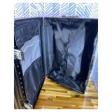 Retails for $180! HotWay 26 Inch Aluminum Frame Luggage with Spinner Wheels, PC Hard Shell Suitcase with Cup Holder, Zipperless Luggage for Business Travel, Black