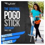 Flybar Master Pogo Stick for Kids Ages 9+, 80 160 lbs Easy Grip Handles Active Exercise Toy for Tweens & Teens Outdoor Toy with Non-Slip Foot Pegs for Boys and Girls No Assembly Needed