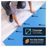 BlueStep Underlayment with Moisture Barrier for Laminate and Wood Floors, (200 sq.ft Roll)