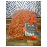 Fluffy Handmade Throw BlanketFluffy Handmade Throw Blanket, Boon, 60in x 80in, Orange