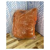 Fluffy Handmade Throw BlanketFluffy Handmade Throw Blanket, Boon, 60in x 80in, Orange