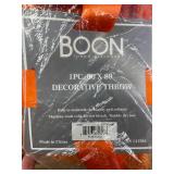 Fluffy Handmade Throw BlanketFluffy Handmade Throw Blanket, Boon, 60in x 80in, Orange