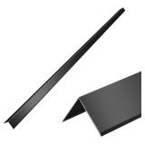 Retails for $110! Aluminum Alloy Black Corner Guards 12PCS Thickness Wall Corner Protectors for Walls Right Angle Corner Protectors Guards L Shaped Metal Protectors 90 Angle, Corner Guards 19Ga (1.6x1