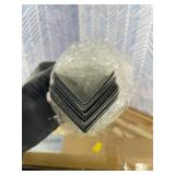 Retails for $110! Aluminum Alloy Black Corner Guards 12PCS Thickness Wall Corner Protectors for Walls Right Angle Corner Protectors Guards L Shaped Metal Protectors 90 Angle, Corner Guards 19Ga (1.6x1