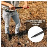 HOMESTEAD 48-Inch Soil Probe Rod with wide T handle, Comfortable Grip for Locating underground pipes and septic tanks