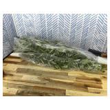 7ft Faux Olive Tree - Fake Potted Olive Silk Tree with Planter Natural Olive Branches and Realistic Leaves Artificial Tree for Home House Office Decor Indoor