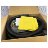 Retails for $107! Shop-Vac 5430096 Wet/Dry Vacuum, 4 Gallon, 4 Peak HP, 1.25 Inch Diameter x 7 Foot Hose, 15 Foot Cord, Ideal for Jobsite, Garage, Workshop & Home