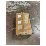 QWORK Foldable 600LB Weight Computing Postal Scale, Floor Platform Digital Scale, Accurate Warehouse Large Shipping Mailing LB/KG Calculator